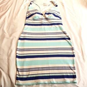 Victoria's Secret women's size Small Racer back striped dress